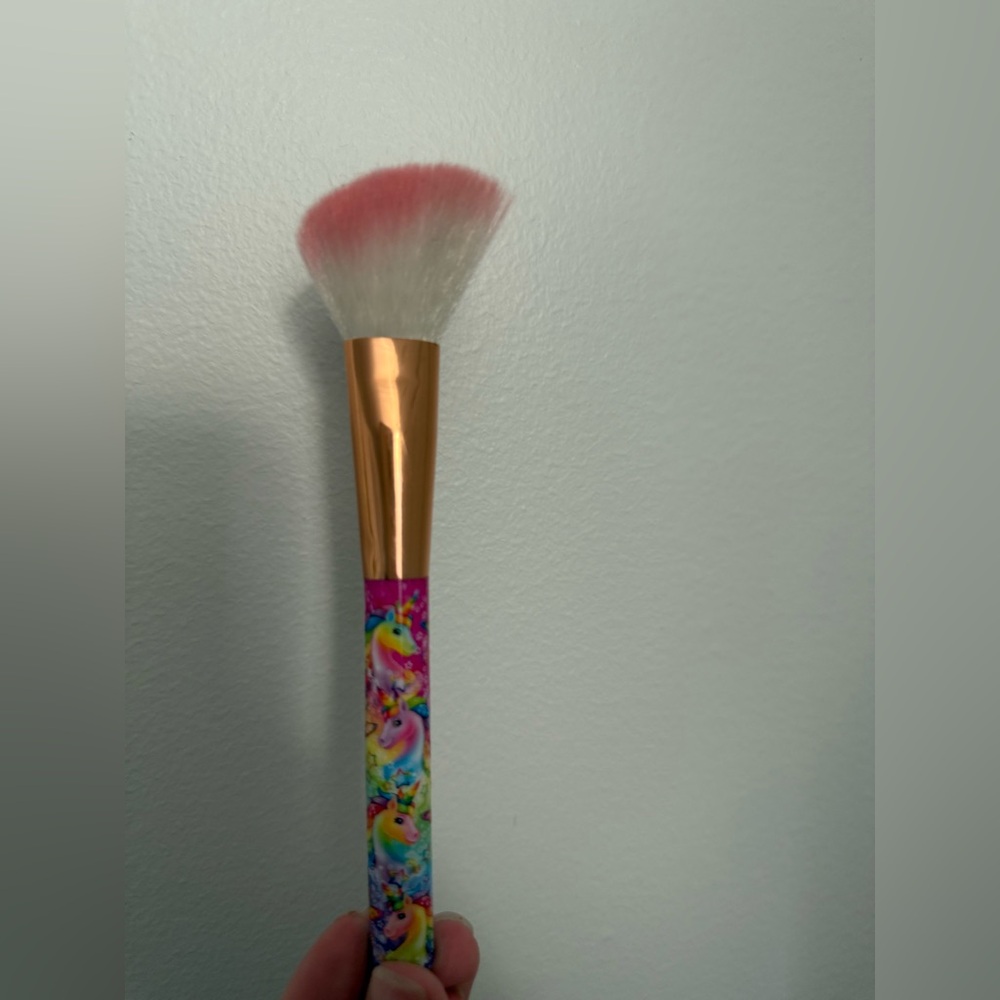 Lisa Frank Unicorn Makeup Brush - Pink and Gold